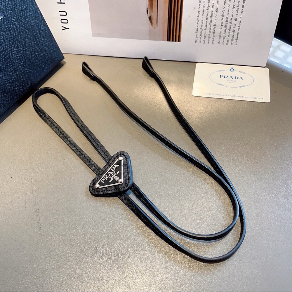 Prada Black Tie Accessory - Picture 3 of 8